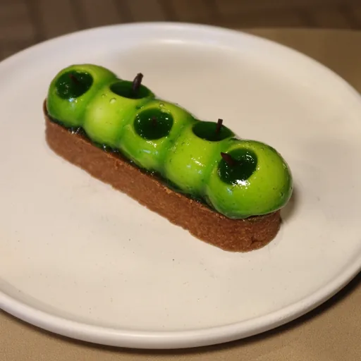 Шоколадный тарт с яблоками