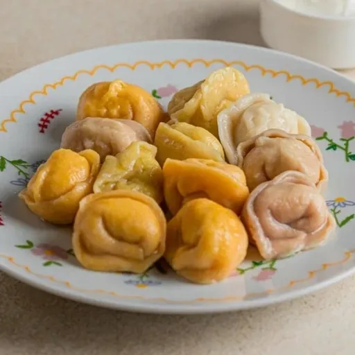 Домашние пельмешки с цыпленком
